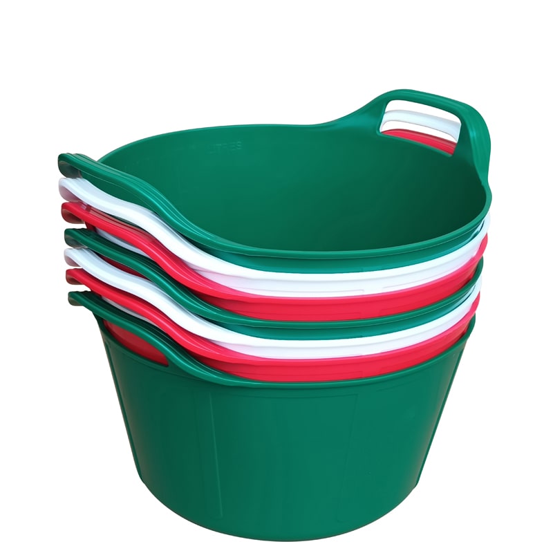 14 Litre Rainbow Trug - Pack of 7 Christmas Colours